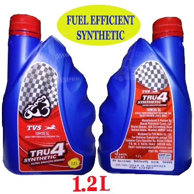 Picture of TRU4 Premium 10W30 4T Synthetic Oil-1.2LTR