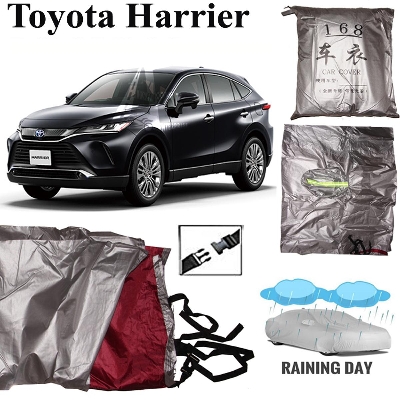 Picture of Car Body Cover for Toyota Harrier 2019-ON Silver Color Waterproof
