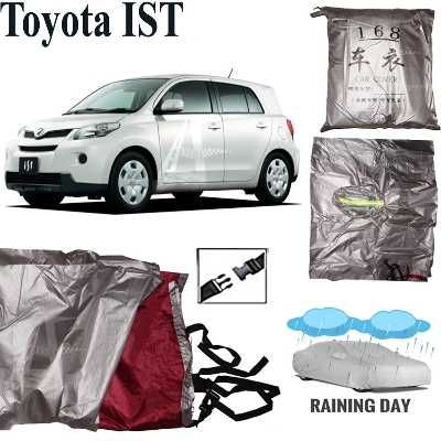Picture of Car Body Cover for IST 2014-ON Silver Color Waterproof