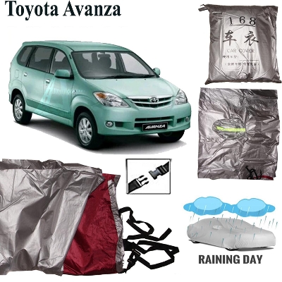 Picture of Car Body Cover for Toyota AVANZA 2014-ON Silver Color Waterproof