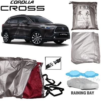 Picture of Car Body Cover for Toyota Corolla Cross 2020-ON Silver Color Waterproof