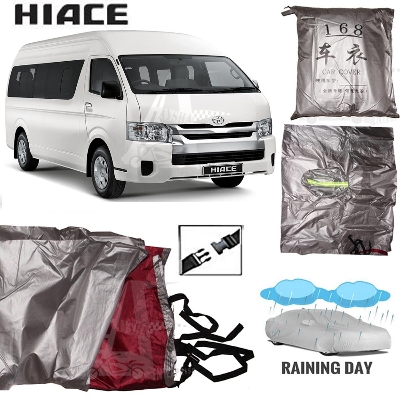 Picture of Car Body Cover for Toyota Hi-ace  car Silver Color Waterproof
