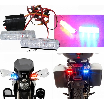 Picture of Bike-Styling 2X3 led Strobe Flash Warning Light