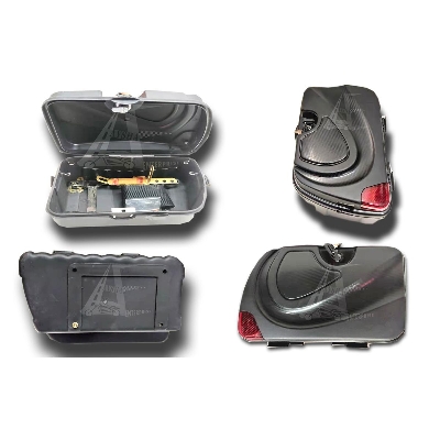 Picture of MOTO RAVE Bike Side Box -Carbon Black