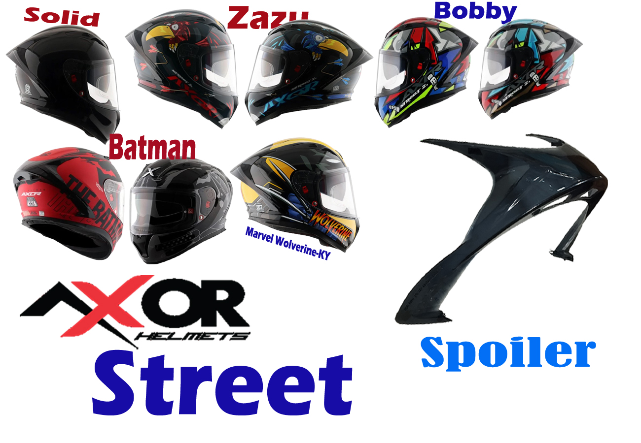 Picture of AXOR STREET  HELMET SPARE PARTS (SPOILER)