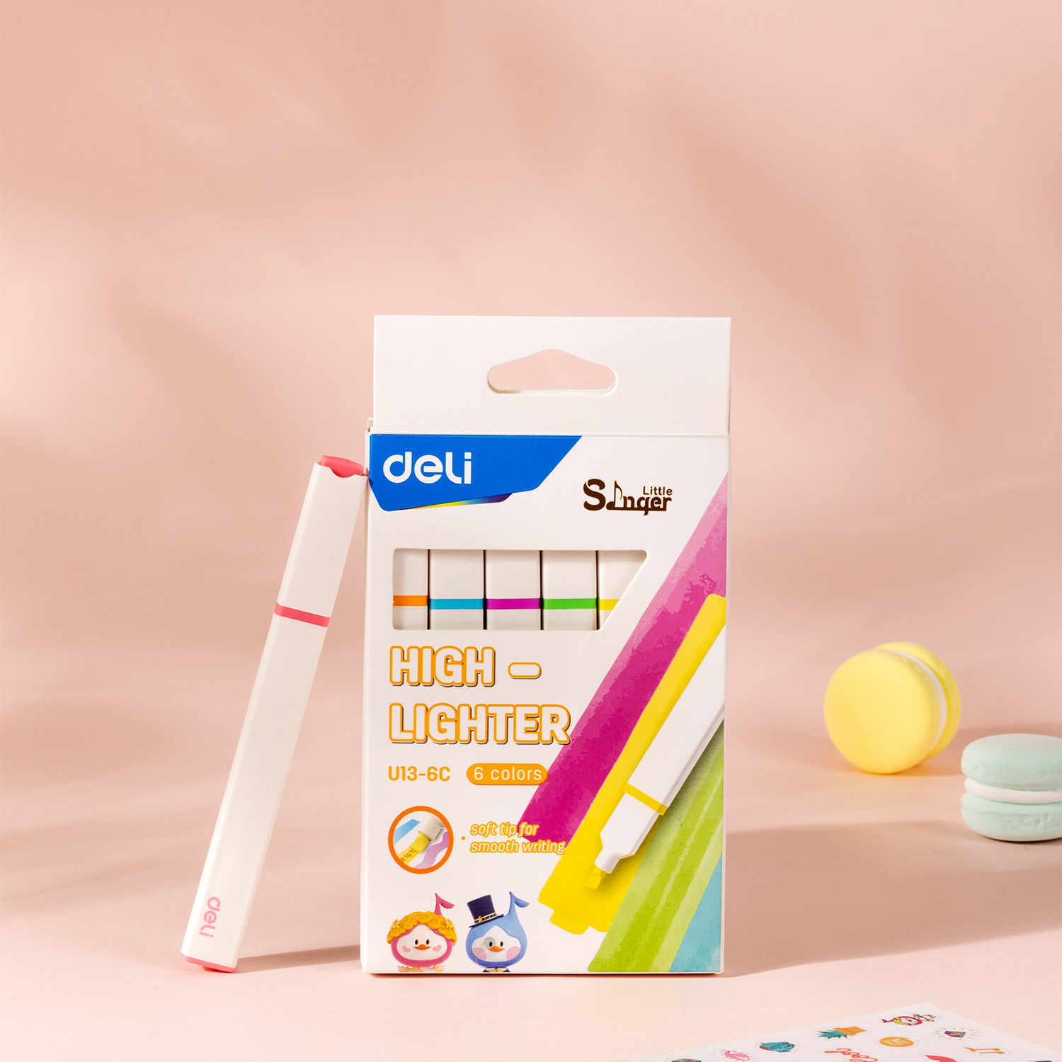 Buy Deli Highlighter Pen 6 colour set -EU13-6C at Best Prices in Bangladesh