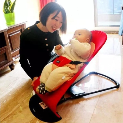 Picture of Baby Bouncer Big Size  Full safety and swing,Jumper Red