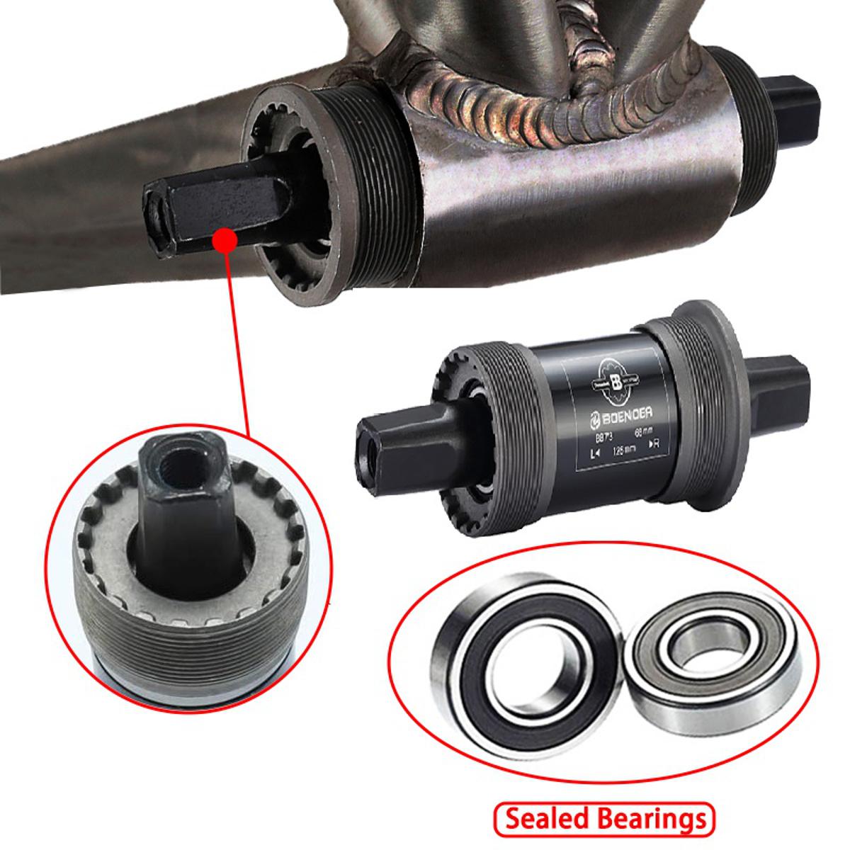 Picture of Bicycle Bbtaper Bottom Bracket Bearing Bb Set