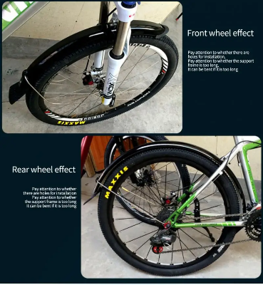 Picture of Bicycle Full mudguard  26"/27".5/29"/20"/700C Reaching,Front&Rear Fender Durable MTB/Road/Folding Bike Mudguards