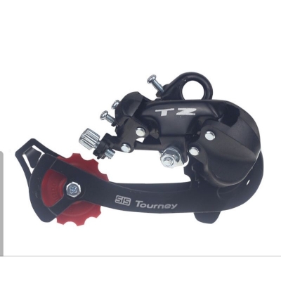 Picture of Bicycle SHIMANO Tourney RD-TZ50 Rear Derailleur 6/7-speed Hanger Mount / Direct MountBlack