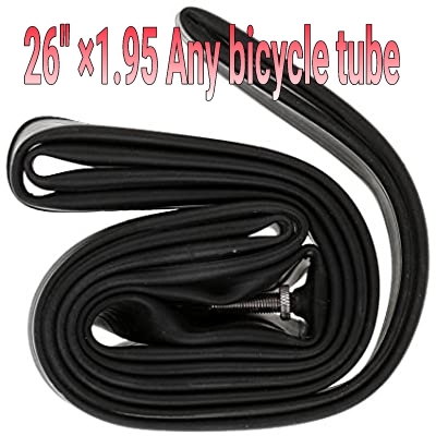Picture of Bicycle Tube 26×1.95 Any Aluminium/ Steel/ Metal Mountain Bicycle Riksha Nojel Tube 26" Heavy Duty