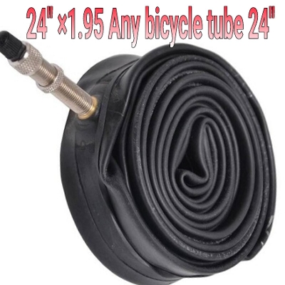 Picture of Bicycle Tube 24" BMX/Mountainbike Any Bicycle 24"× 1.95 Easy Nojel 24" Bicycle Heavy Duty