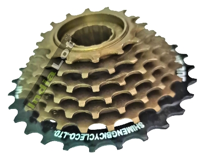 Picture of Bicycle Freewheel 7 Speed Mountain Bike Replacement Accessory BicycleAccessories  Heavy Duty Free