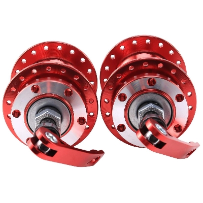 Picture of Bicycle Hubs with Quick Release Mountain MTB Bike Disc Brake Hubs 36 Hole Axle Cassette Bearing Hub Bicycle Part 36 Hole Bicycle Accessories