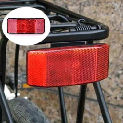 Picture of Bicycle Rear Reflector Light  Safety Caution Warning Reflector Cycling Light Bicycle Accessories