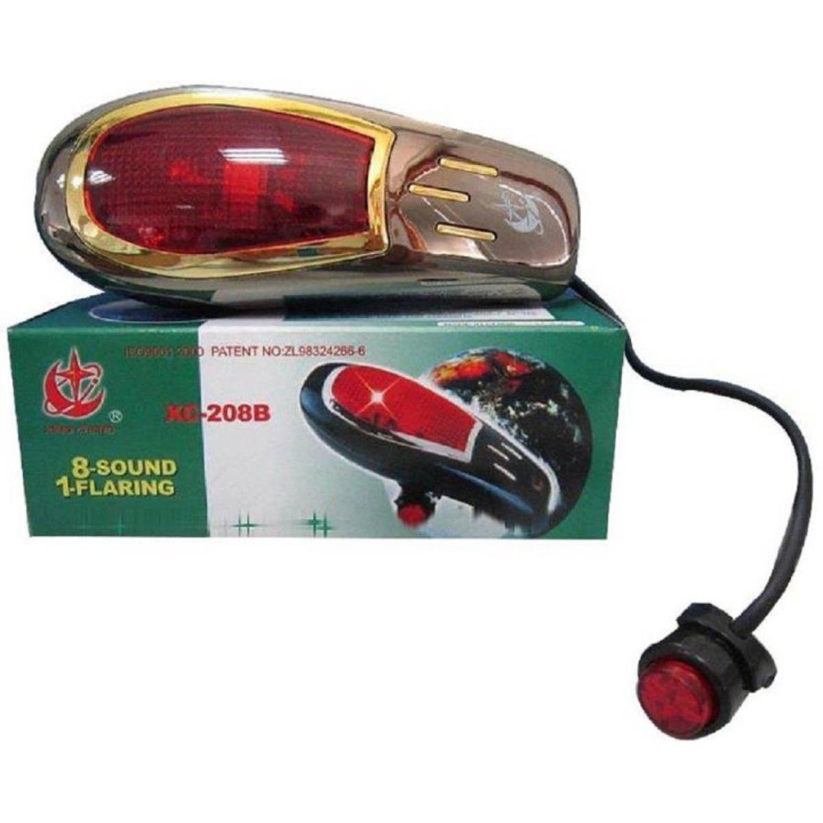 Picture of Bike Electronic Bell Horn MTB 6 Sound Bike Bicycle Cylcing Loud Electronic Siren Horn Bell Ring Alarm Speaker Ultra-loud Electronic Bicycle Bell Bike Horn Siren