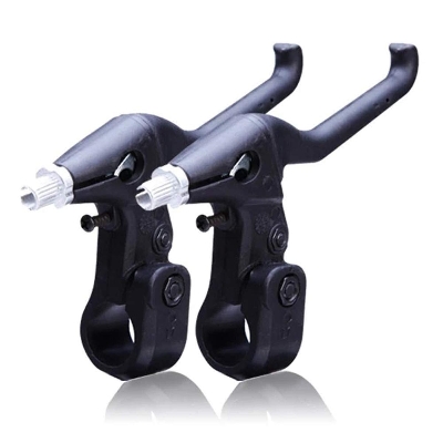 Picture of Bicycle Brake Lever Mountain Bike Handle Parts V Brake Components Aluminum (Indian) 2 pcs Bicycle Accessories