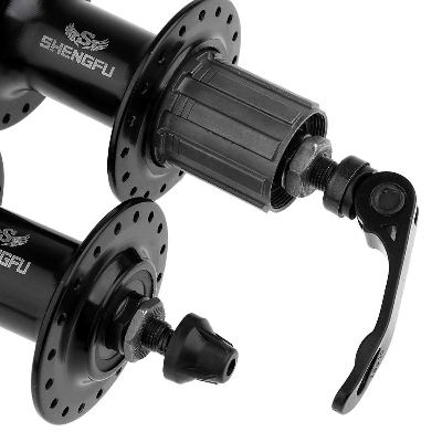 Picture of Bicycle Cassette Front & Rear Hub Spoke 36 Hole Disc Brake Hub Bearing Hub Quick Release Best Rolling Sound Shunan BrandBicycleaccessories