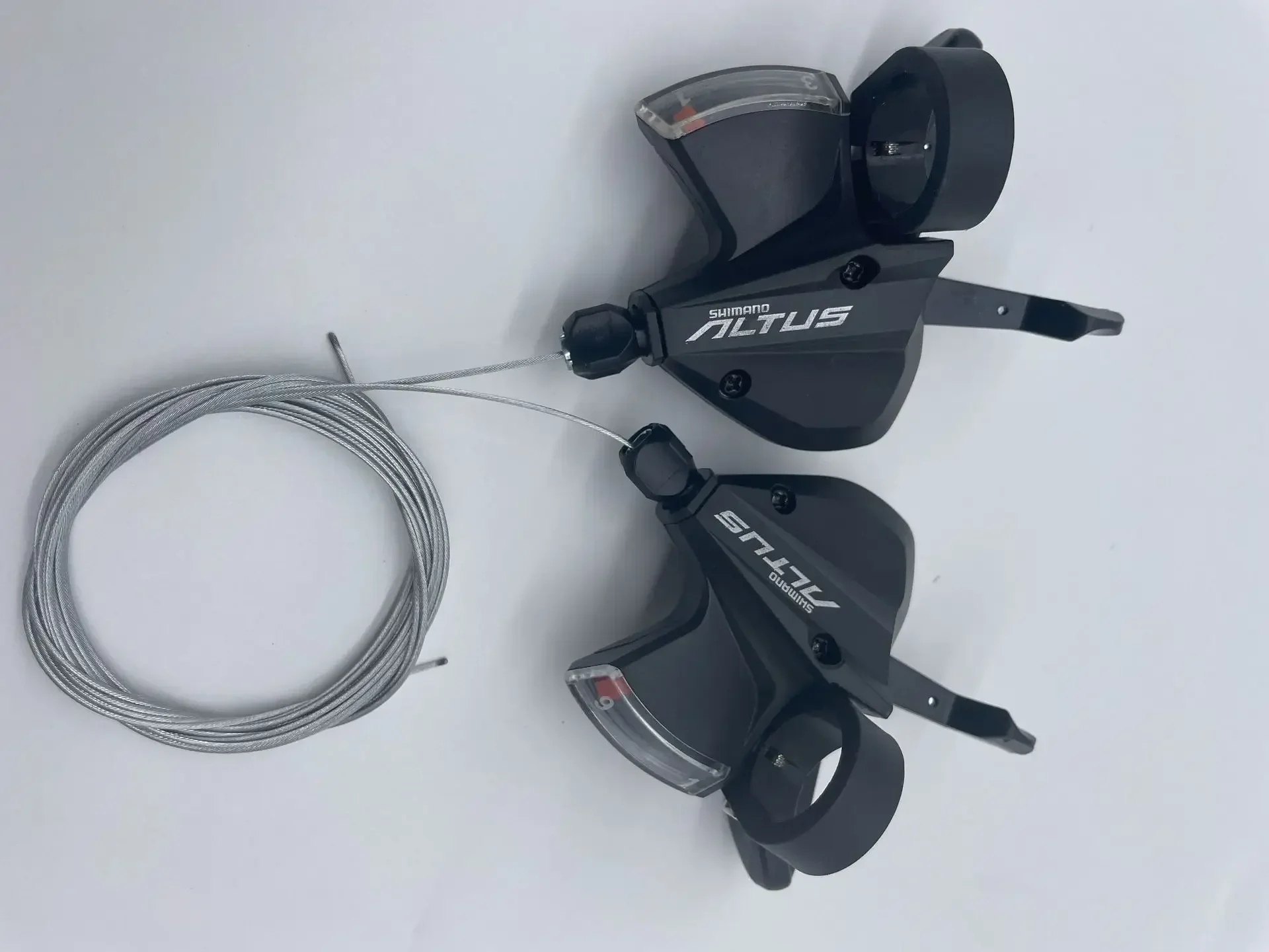 Picture of Bicycle Derailleurs SL-M370 MEGA 9 Drive Train 3/9 Speed 27 Speed Shift Lever MTB Bike Shifter Folding Bicycle Accessories