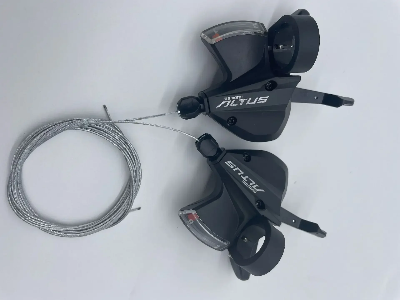 Picture of Bicycle Derailleurs SL-M370 MEGA 9 Drive Train 3/9 Speed 27 Speed Shift Lever MTB Bike Shifter Folding Bicycle Accessories