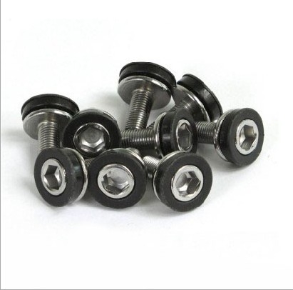 Picture of Bicycle Crank in the shaft screw fixing nut universal dead flying pedal screw NutBolt ,Bicycle Accessories 2 pcs