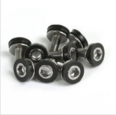 Picture of Bicycle Crank in the shaft screw fixing nut universal dead flying pedal screw NutBolt ,Bicycle Accessories 2 pcs