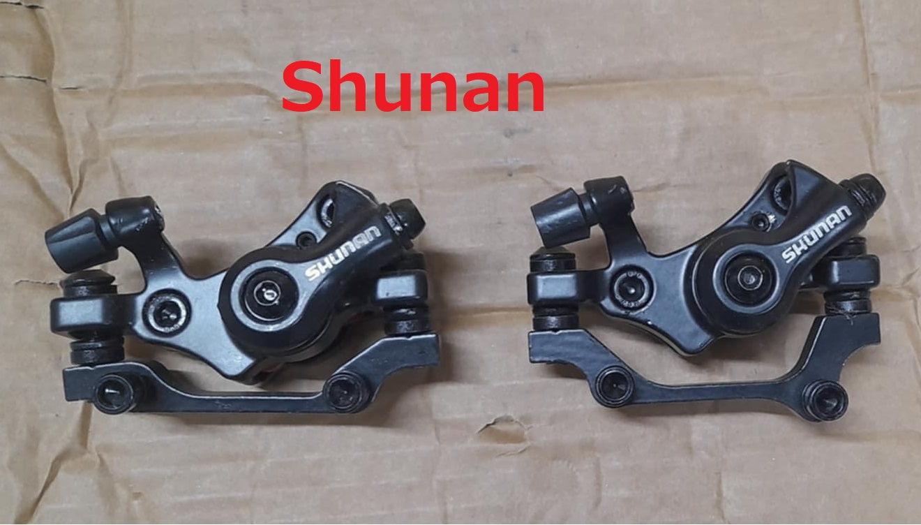 Picture of Oil Brek Type Bicycle Parts Brakes MTB Mountain Bike Line Pulling Mechanical Disc Brakes Bicycle Parts Bicycle Accessories 1 pc