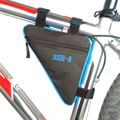 Picture of Bike Bag Frame Nylon Bike Triangular Bag，Oxford Bag Installation To Mountain Bikes,Bicycles, Racing Bicycle Bike Triangle Cycling Bicycle Front Tube Frame Pouch Saddle Bag