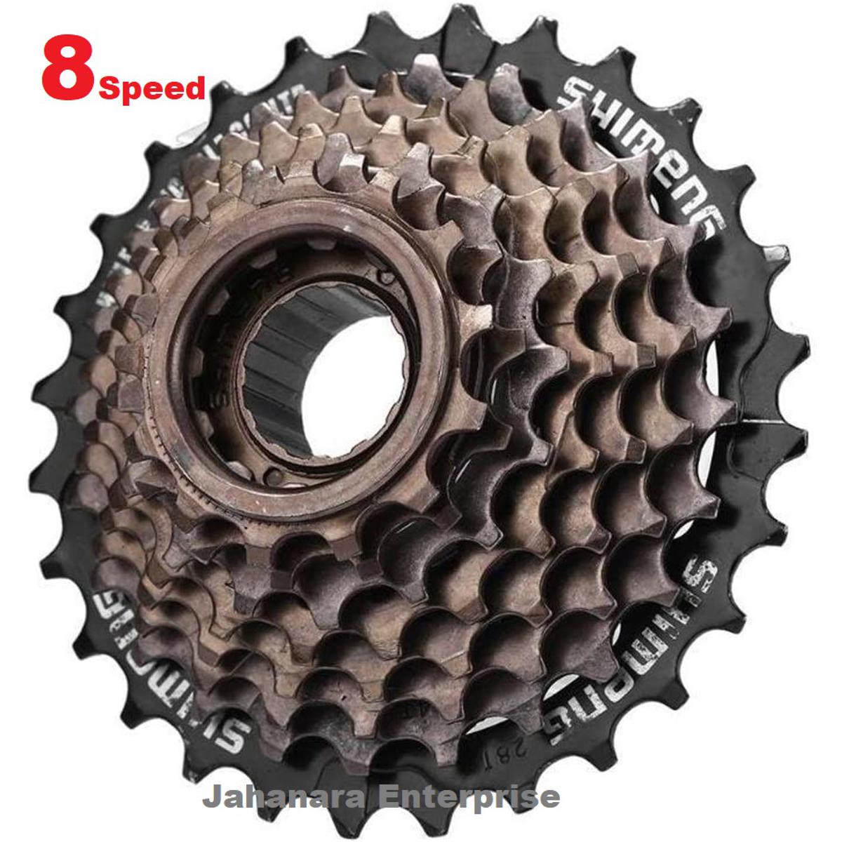 Picture of 8-Speed 12-28T Mtb Mountain Road Bike Freewheel Bicycle Flywheel Steel Thread Sprocket Positioning Flywheel - সাইকেল