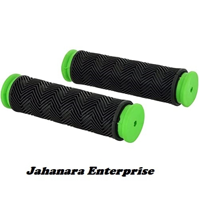 Picture of Bike Handlebar Grips, Soft TPR Rubber (120mm), Bicycle Grip for Bicycle (Green)
