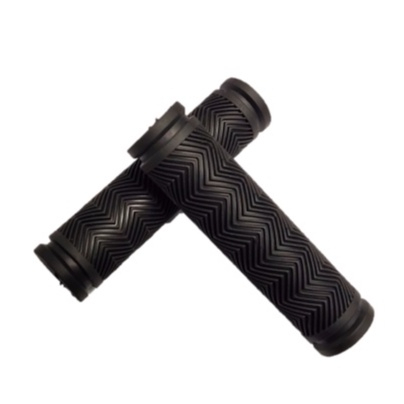 Picture of Bike Handlebar Grips, Soft  Rubber (120mm), Bicycle Grip for Bicycle (Black)