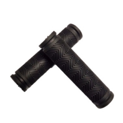 Picture of Bike Handlebar Grips, Soft  Rubber (120mm), Bicycle Grip for Bicycle (Black)