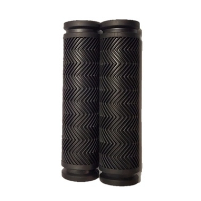 Picture of Bike Handlebar Grips, Soft  Rubber (120mm), Bicycle Grip for Bicycle (Black)