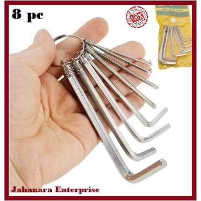 Picture of Bicycle Repair Tool Set Bicycle 8 Sizes Octagon Wrench Spanner Home Outdoor Cycling Supply Cycle Wrench Tool - Silver