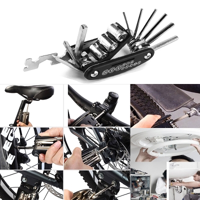 Picture of Bicycle Tools 16 in 1 Multi Function Bike  Bicycle, Mechanic Repair Tool Kit (made in Shanghai )