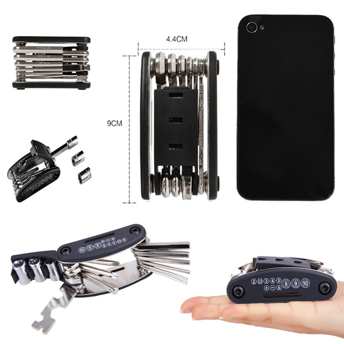 Picture of Bicycle Tools 16 in 1 Multi Function Bike  Bicycle, Mechanic Repair Tool Kit (made in Shanghai )