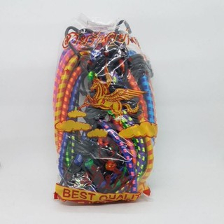 Picture of Bicycle Belt Gripper Reflective 2pc Bungee Strap Bicycle Accessories Multipurpose Rubber Belt Bag Bicycle Luggage/ Rope Hook