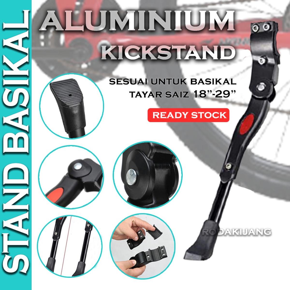 Picture of Cycle Stand Bikes Alloy Side Kickstand for Road Bike Mountain Bicycle (Black)