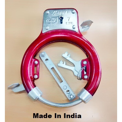 Picture of Bicycle Body Lock / Frame Lock (Made In India) Black