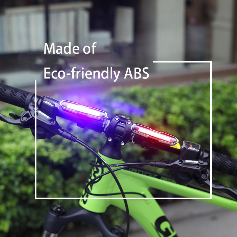 Picture of USB Rechargeable Tail Light RED High Intensity Rear LED Accessories for any Bicycles, Helmets Bicycle Accessories