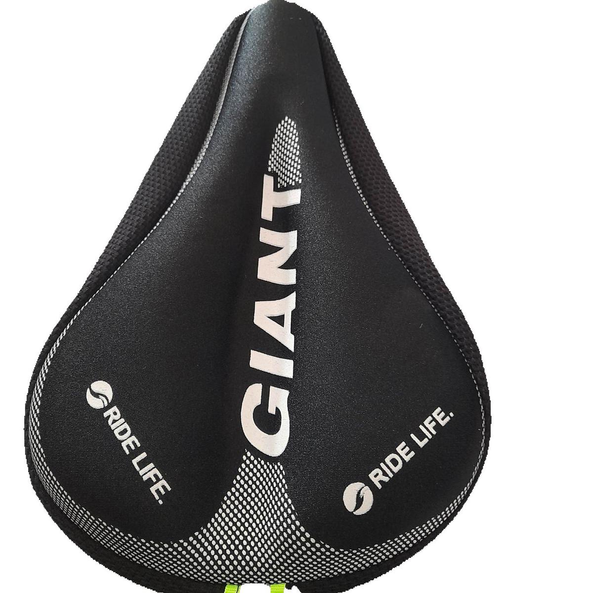 Picture of Bike Seat Cover, Super thick Extra Soft Gel Bicycle Seat, Bike Non-slip Seat Cushion Cover Pad with Memory Foam for Bicycle Seat Saddle, Stationary Bikes, Indoor Cycling, Outdoor Longer Rides