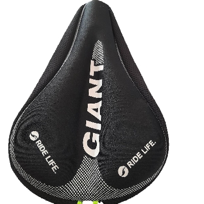 Picture of Bike Seat Cover, Super thick Extra Soft Gel Bicycle Seat, Bike Non-slip Seat Cushion Cover Pad with Memory Foam for Bicycle Seat Saddle, Stationary Bikes, Indoor Cycling, Outdoor Longer Rides