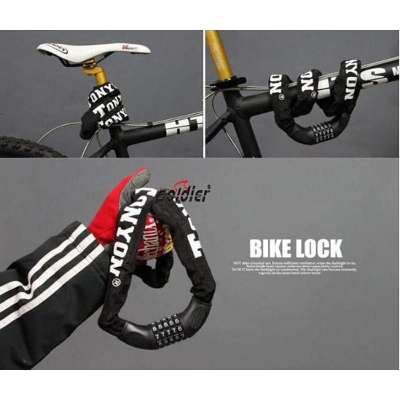 Picture of TonYon Five Digit Code Chain Lock Single Car Anti-Theft Lock Chain Lock Mountain Bike Anti-Theft Lock 90cm