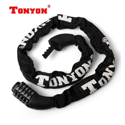 Picture of Tonyon 5 Digit Code Chain Lock  Japani Heavy Duty Password Lock Motorcycle Lock /House security