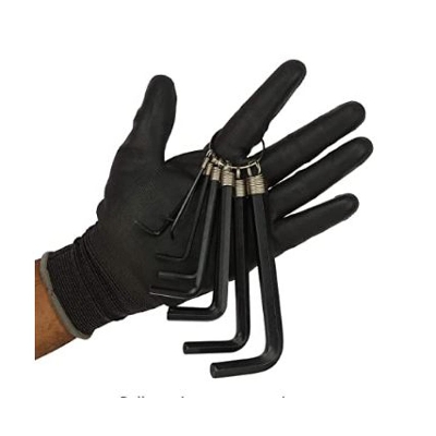 Picture of Steel Allen Hex Key Wrench Set - 10 Pieces (made in Taiwan)