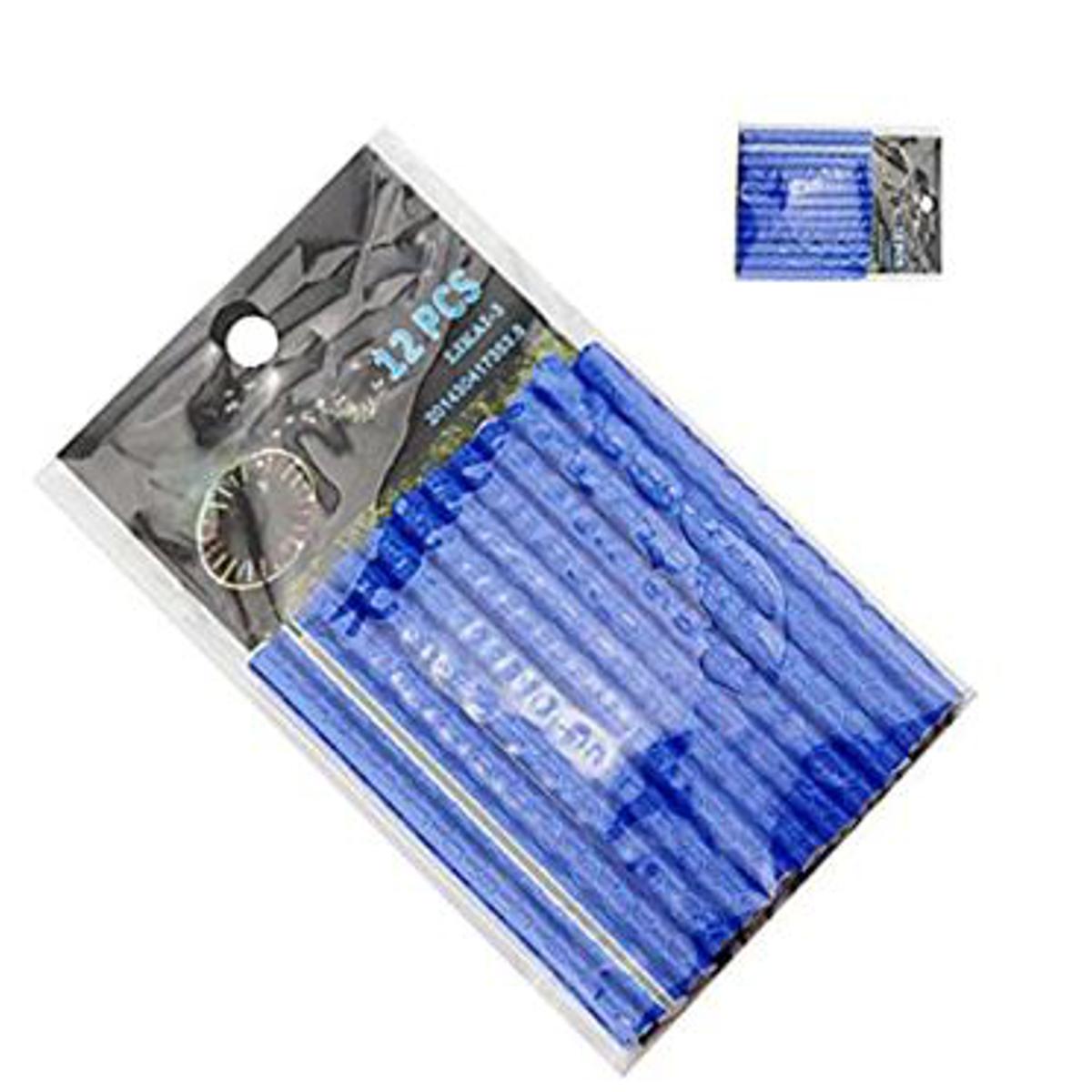 Picture of Bicycle Wheel Rim Spoke Tube Reflective Strip Deemount - 12Pcs - Green