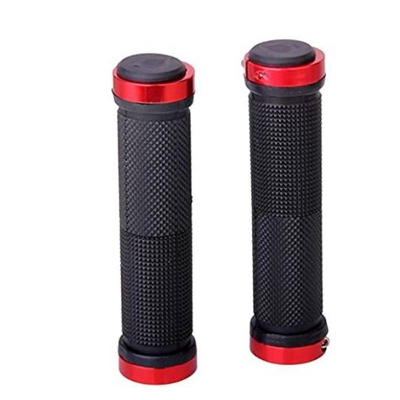Picture of Pair Cycling Lock-on Anti-Slip Bicycle Handlebar Handle Grips for MTB BMX