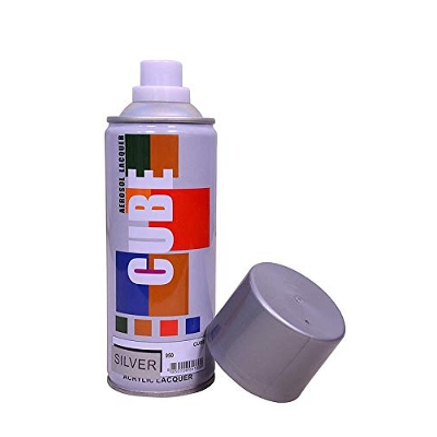Picture of Spray Paint, Silver ,Strong Quality Spray Paint Silver Color 400 ml Koria