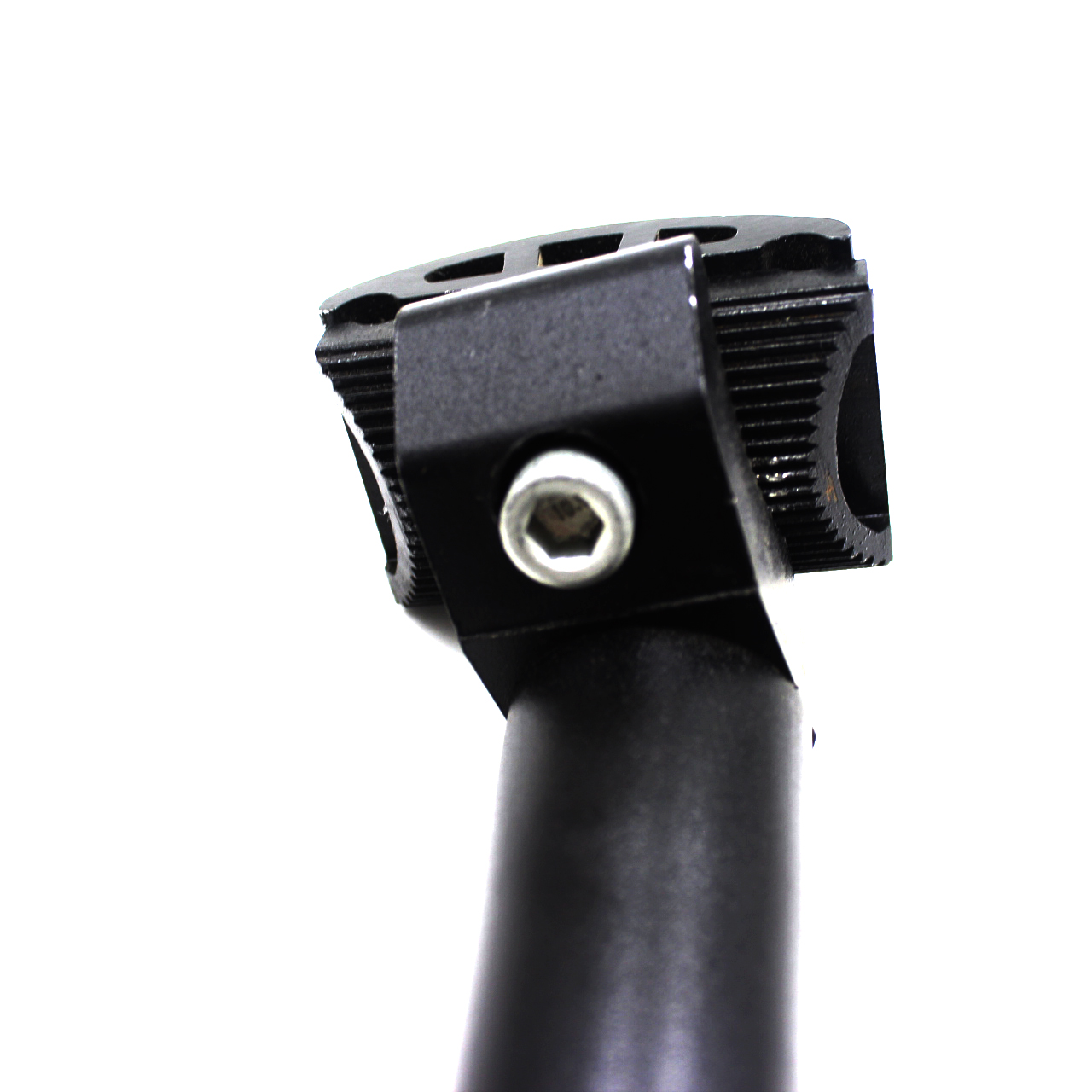 Picture of Aluminum Alloy Bike Seatpost 27.2  Lengthened Seat Posts Tube Extra Long Seat Post for MTB Mountain Road Bicycle (Black)