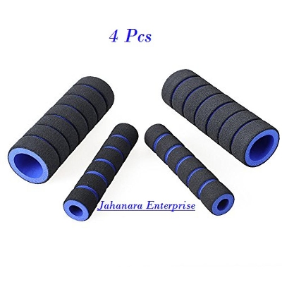 Picture of 4pcs Bike Racing Bicycle Motorcycle Handle Bar Foam Sponge Grip Cover Non-Slip Soft Handlebar Grip